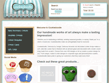 Tablet Screenshot of cookiedoodleshop.com